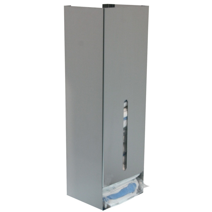 Distributeur mural kits visiteurs jetables inox professionnel