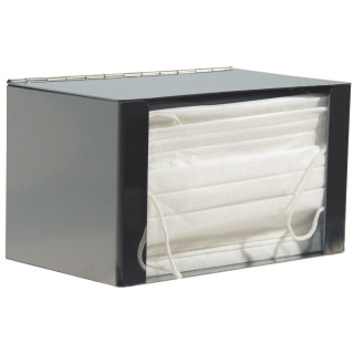 Distributeur mural inox masques chirurgicaux 3 plis pro