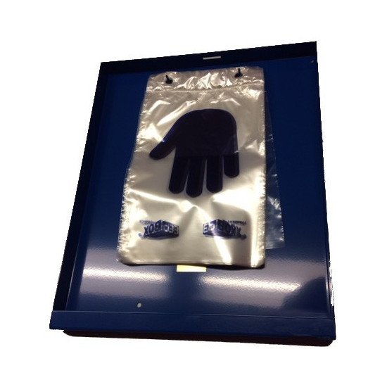 Distributeur mural de gants en liasse pour stations-service