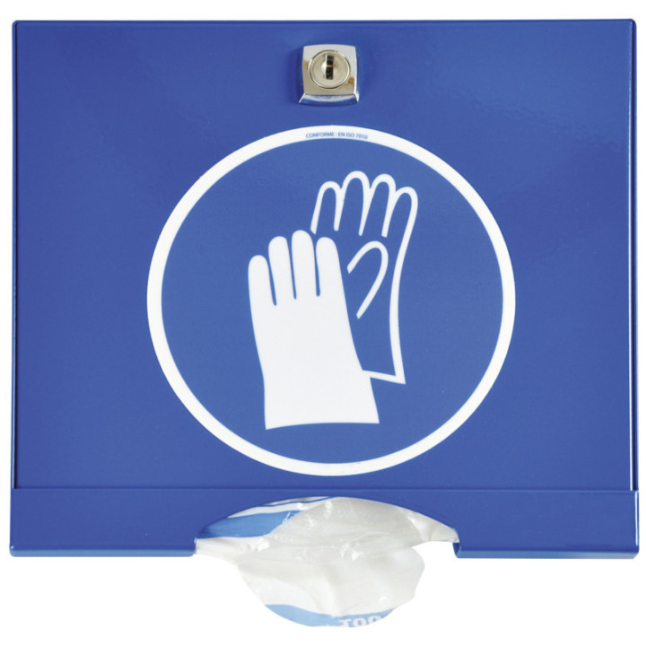 Distributeur mural gants polyéthylène stations-service CE
