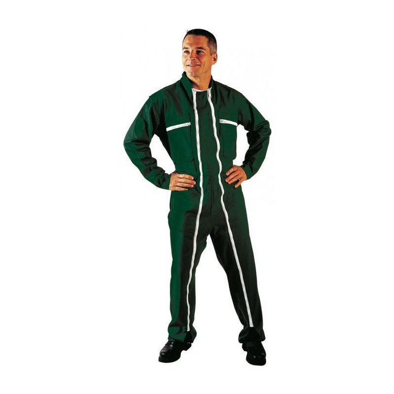 Combinaison 2 zips eco polycoton quick