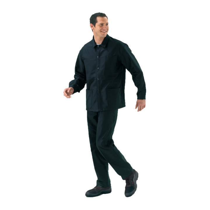 Veste de couvreur moleskine homme noir MUZELLE DULAC