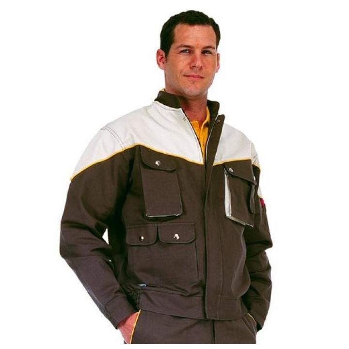 Blouson de travail bicolore coton canvas adulte MUZELLE