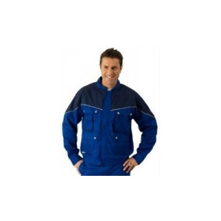 Blouson de travail bicolore en coton polyester veeandkay