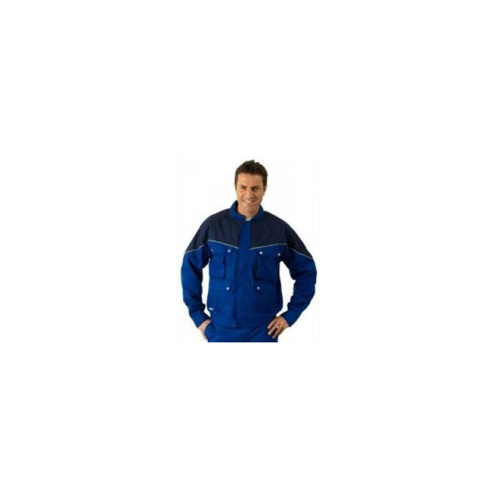 Blouson de travail bicolore coton polyester MUZELLE DULAC