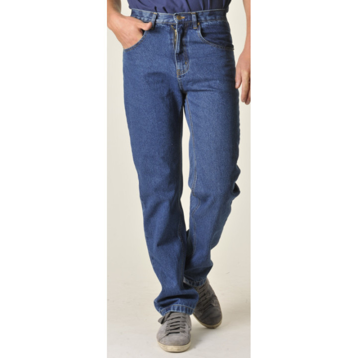 Jean 5 poches homme travail coton bleu MUZELLE DULAC