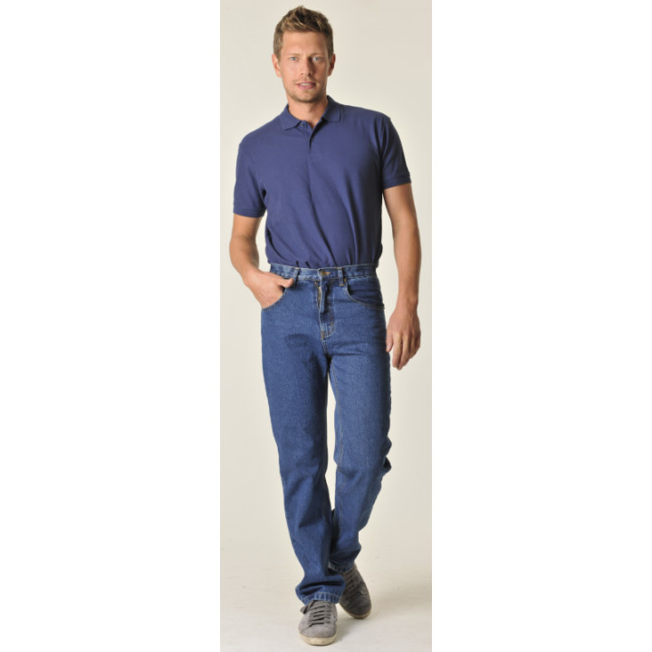 Jean 5 poches homme travail coton bleu MUZELLE DULAC