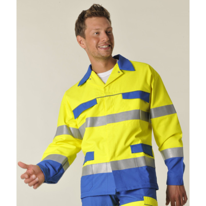 Veste haute visibilité multirisques Zone Atex travail pro