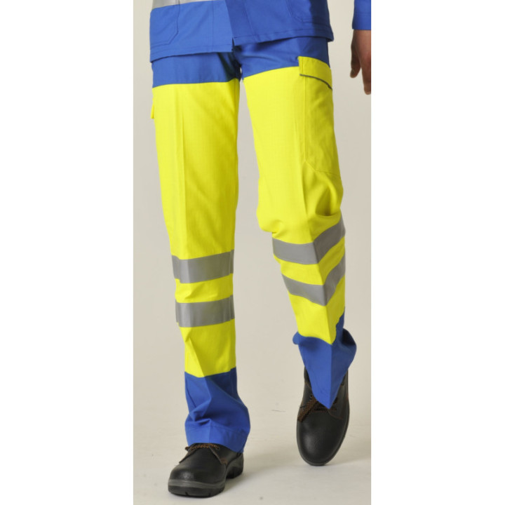Pantalon haute visibilité multirisques ATEX homme professionnel