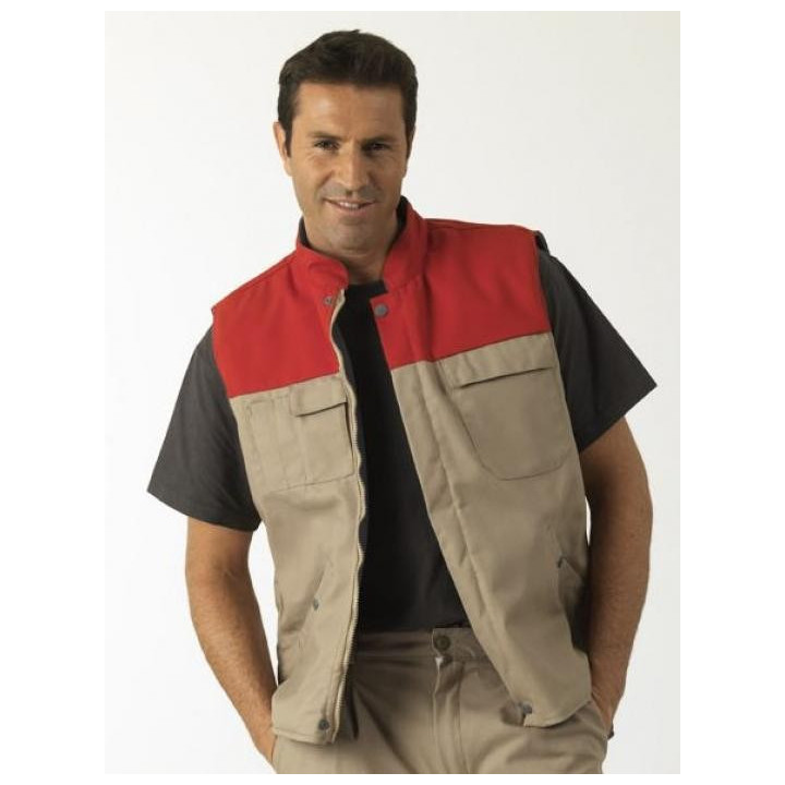 Gilet électricien sans métal EPI cat 1 doublé polaire