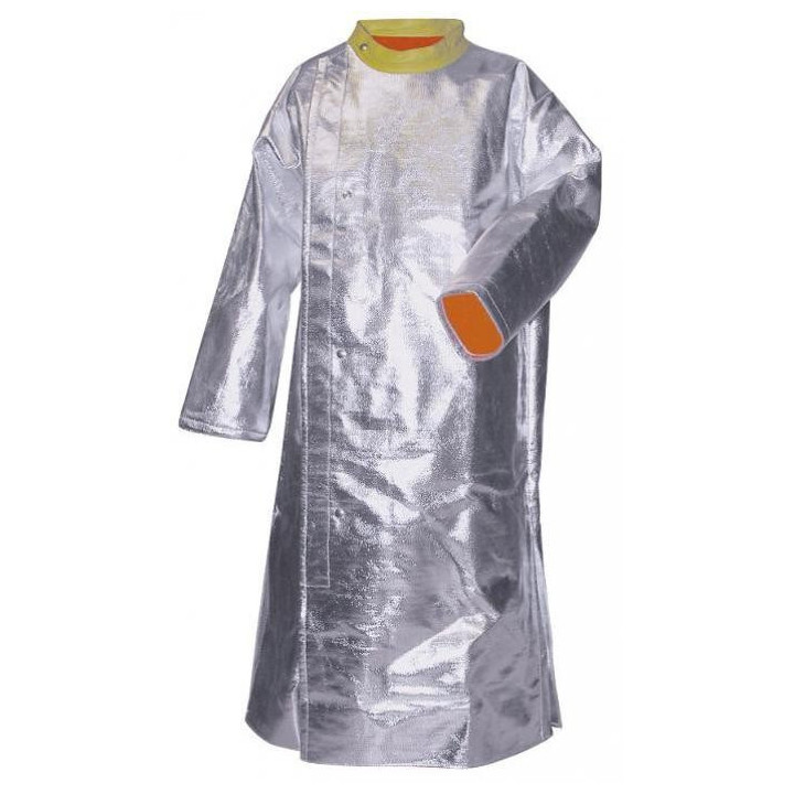 Manteau aluminisé para-aramide anti-chaleur professionnel