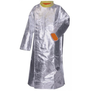 Manteau aluminisé carbone para-aramide anti-chaleur CE