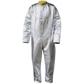 Combinaison aluminisée kevlar proban anti-chaleur norme EN