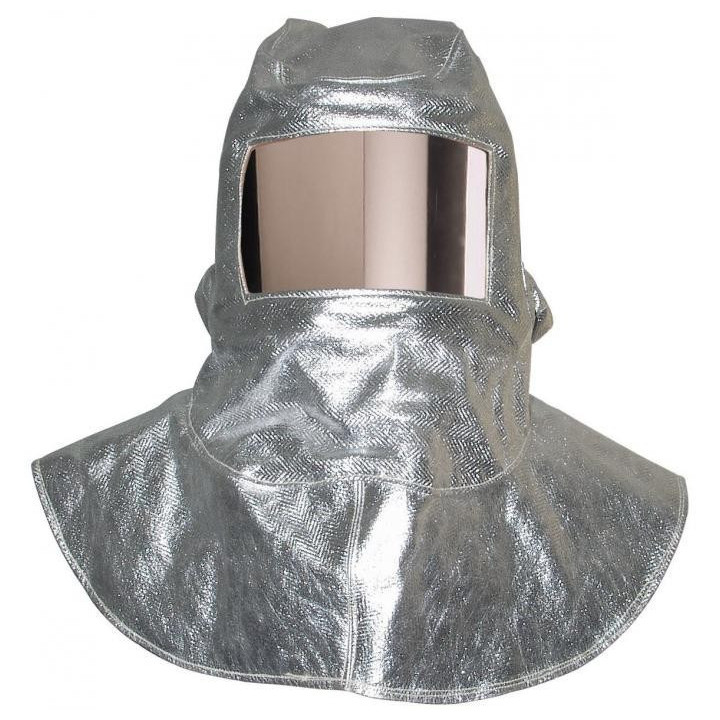 Cagoule aluminisée para-aramide écran triplex anti-chaleur