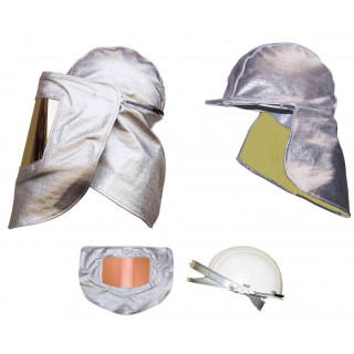 Housse de casque avec visière anti‑chaleur travail CE