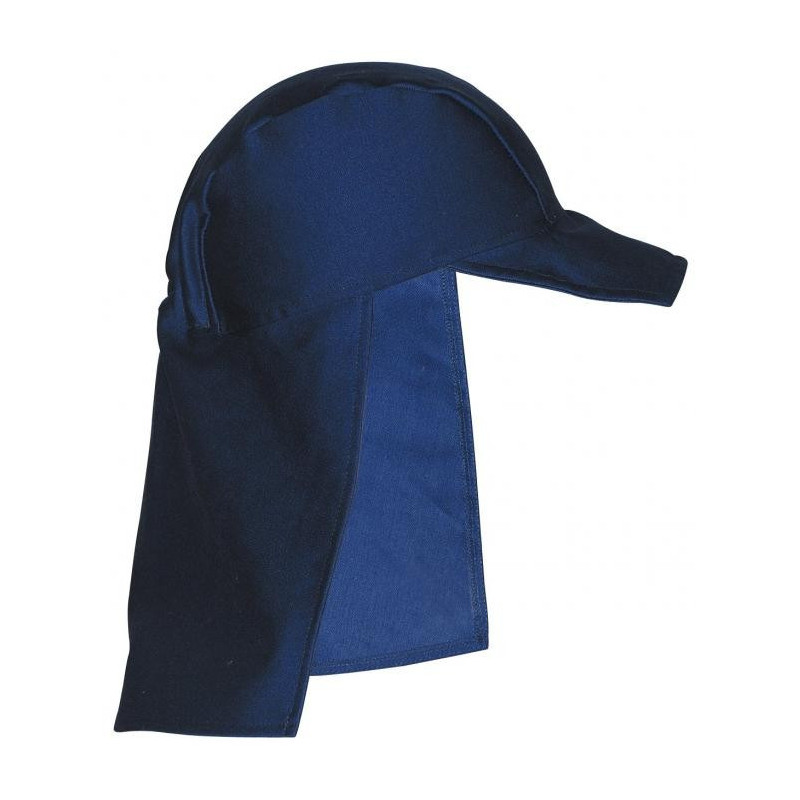 Casquette protège-nuque avec visière