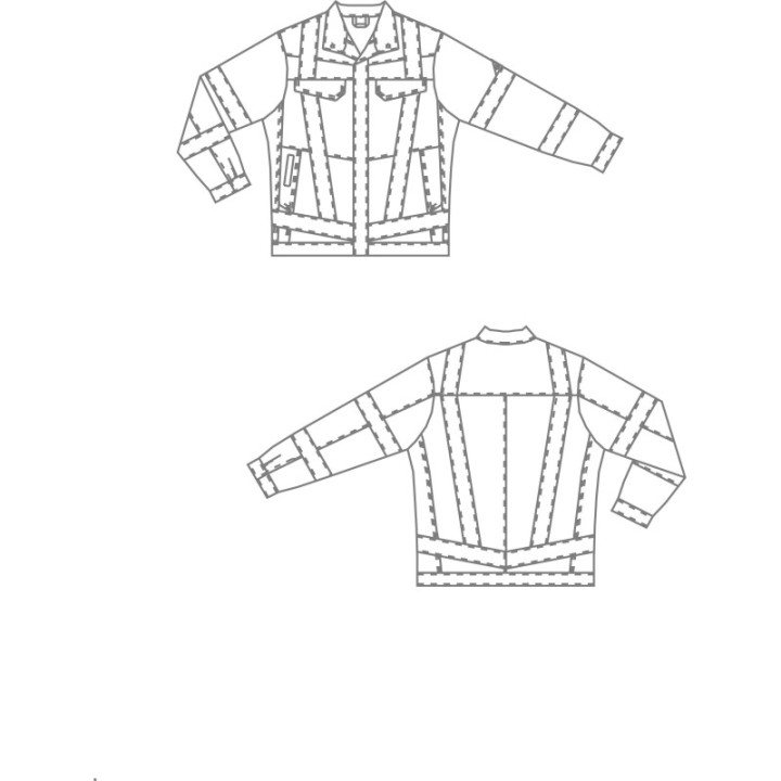 Blouson haute visibilité multirisques BP homme unisexe