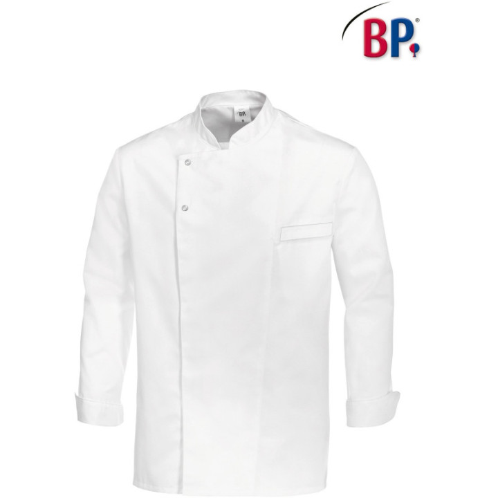 Veste cuisinier pâtissier manches longues blanche BP adulte