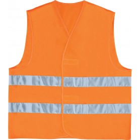 Gilet hv fluo polyester bandes paralleles en471 cl2 (2)