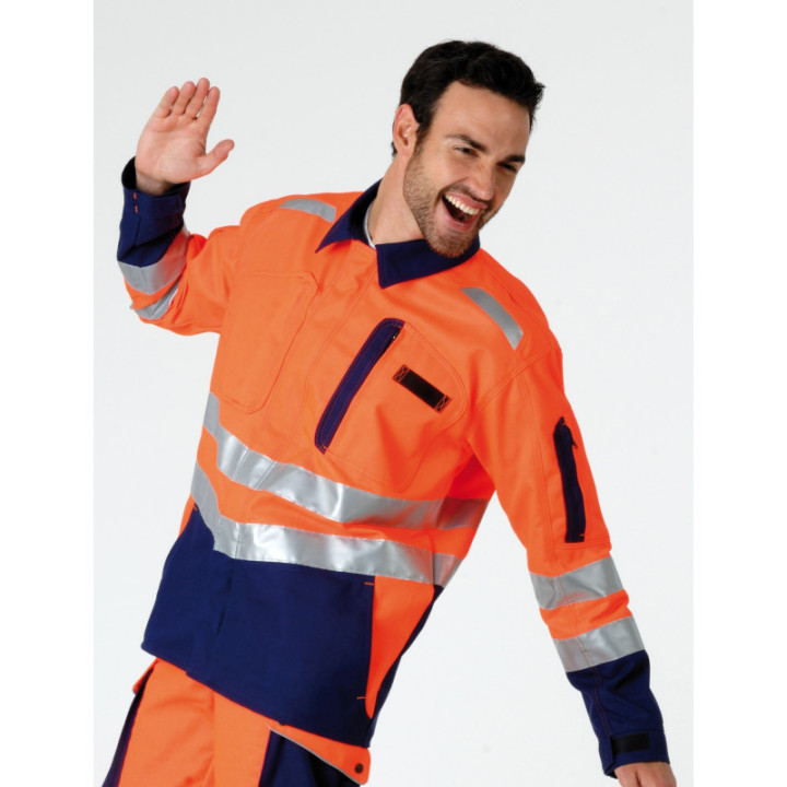 Veste haute visibilité Roady Molinel norme EN 20471