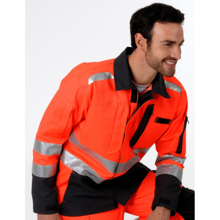 Veste haute visibilité Roady Molinel norme EN 20471