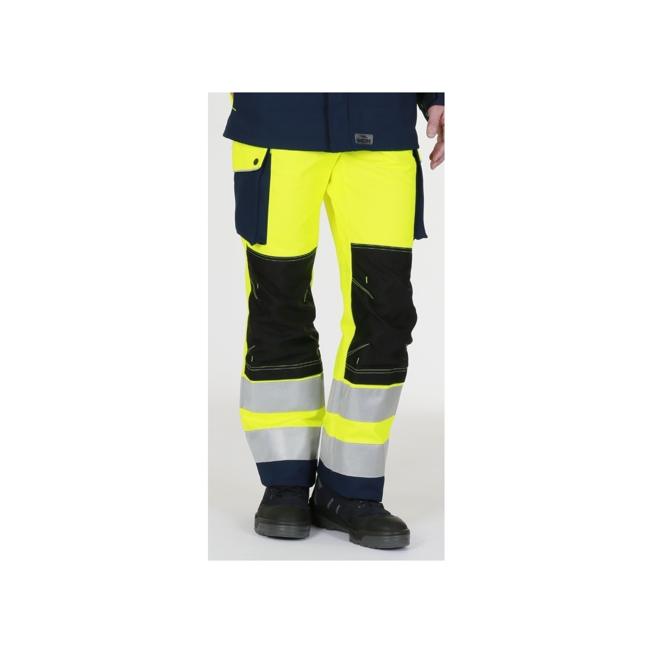 Pantalon Roady haute visibilité avec renforts genoux Pantalon Roady haute visibilité avec renforts genoux