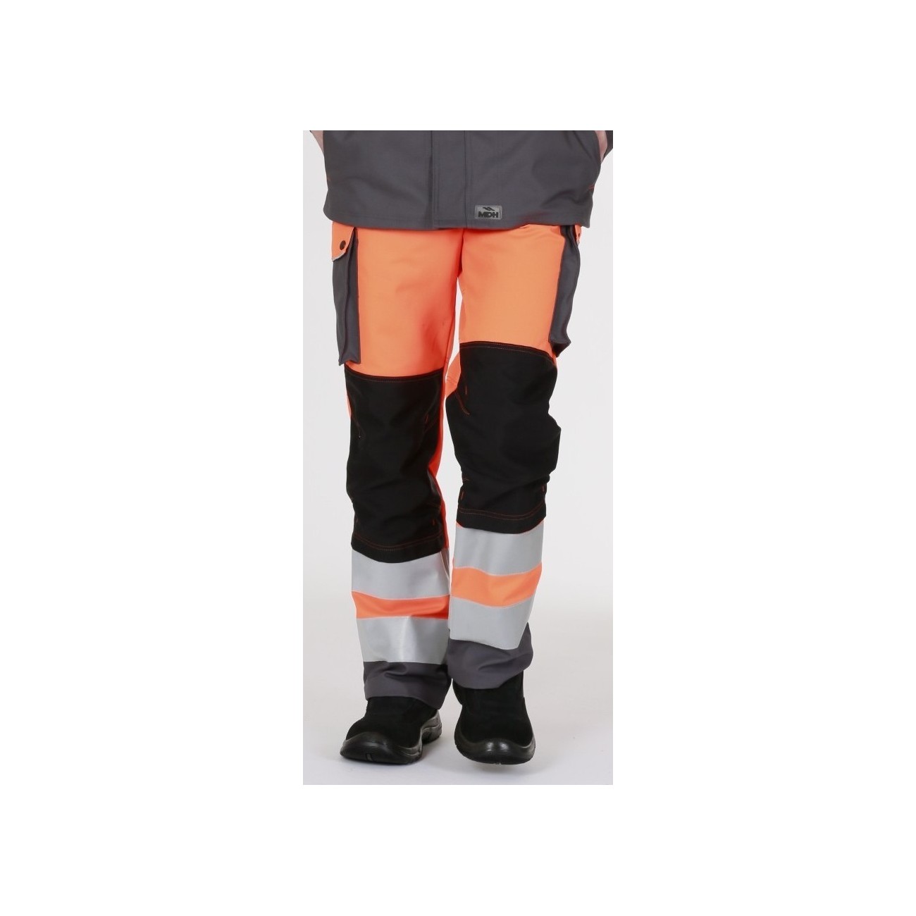 Pantalon Roady haute visibilité avec renforts genoux Pantalon Roady haute visibilité avec renforts genoux