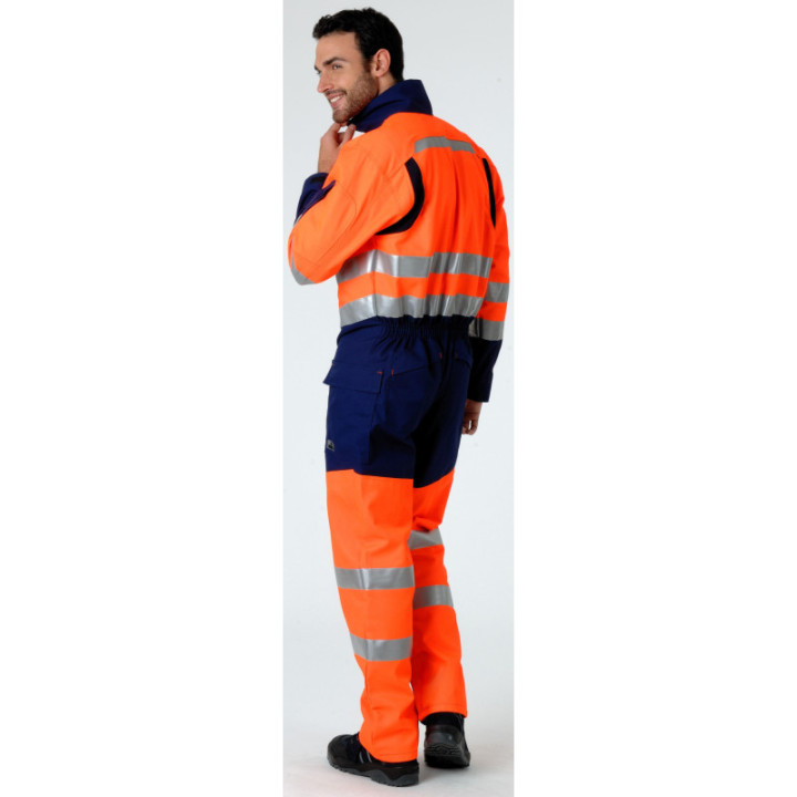 Combinaison haute visibilité Roady travail route adulte