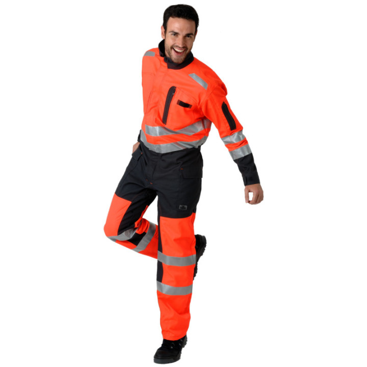 Combinaison haute visibilité Roady travail route adulte