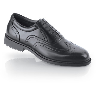 Chaussures antidérapantes sans sécurité homme travail noir