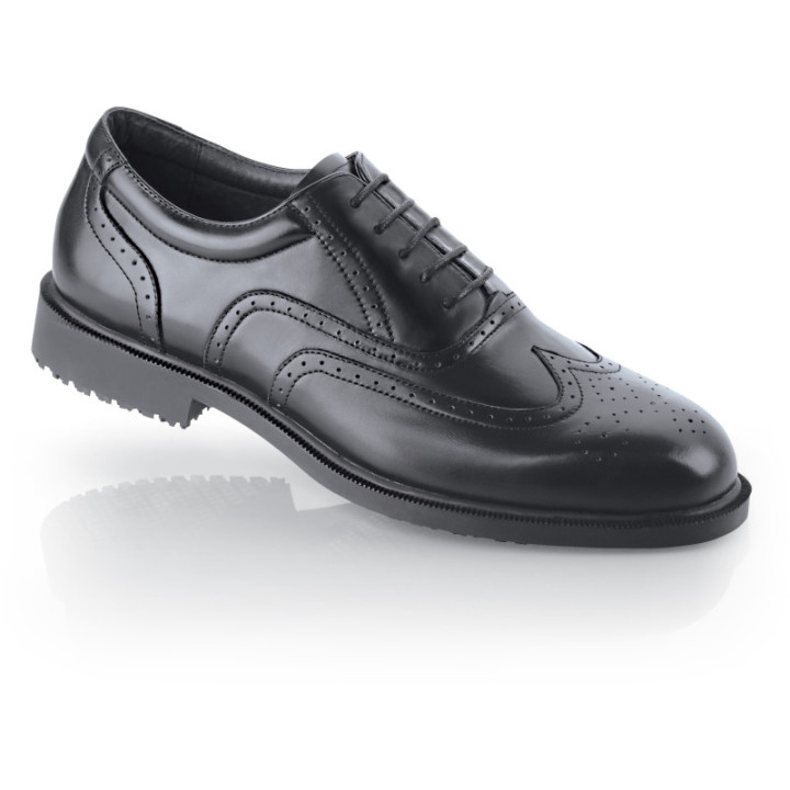 Chaussures antidérapantes sans sécurité homme travail noir