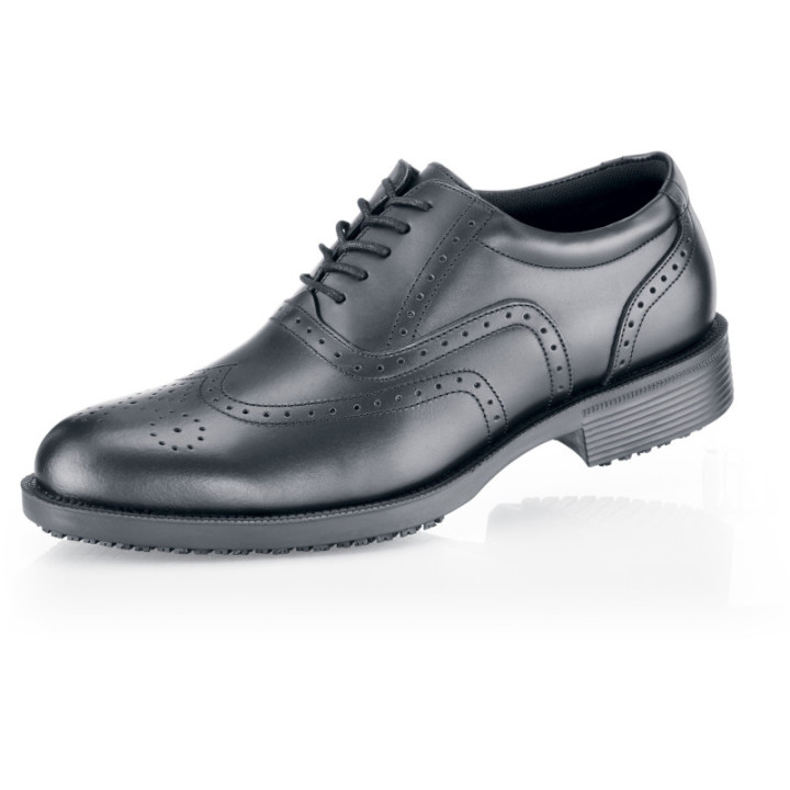 Chaussures antidérapantes sans sécurité homme travail noir