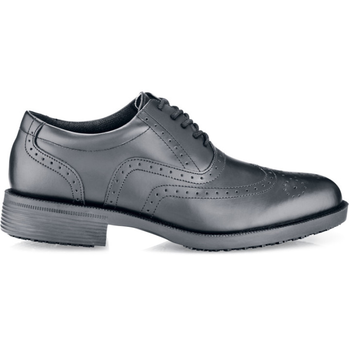 Chaussures antidérapantes sans sécurité homme travail noir