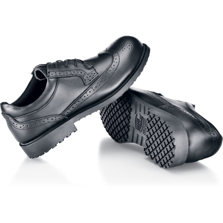 Chaussures antidérapantes sans sécurité homme travail noir