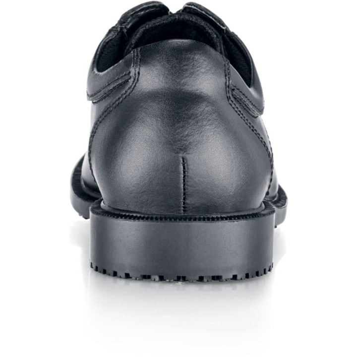 Chaussures de service antidérapantes EN347 homme cuir noir