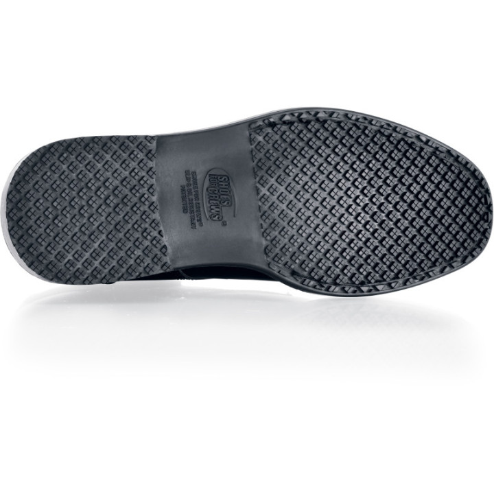 Chaussures de service antidérapantes EN347 homme cuir noir