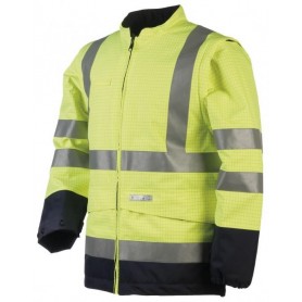 Blouson Haute Visibilité multirisques à manches détachables ATEX