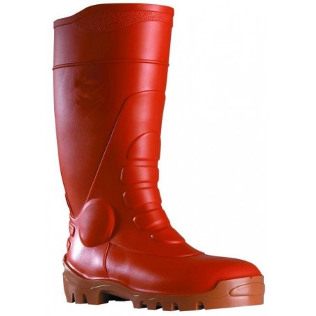 Bottes de sécurité rouge EN 20345 SRA