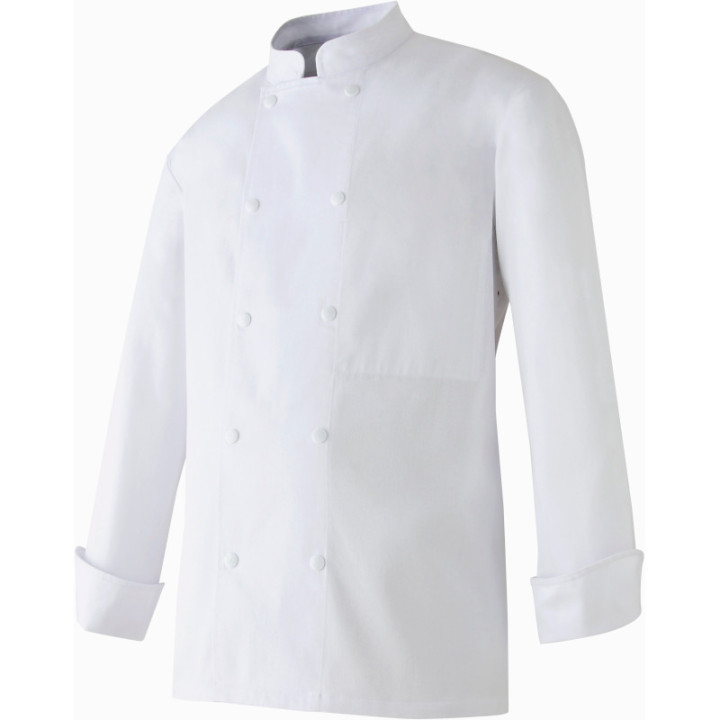 Veste cuisine coton manches longues Molinel professionnelle