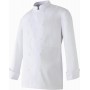 Veste cuisine 100% coton MANCHES LONGUES boutons pression Molinel