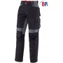Pantalon de travail avec poches genouillères en cordura