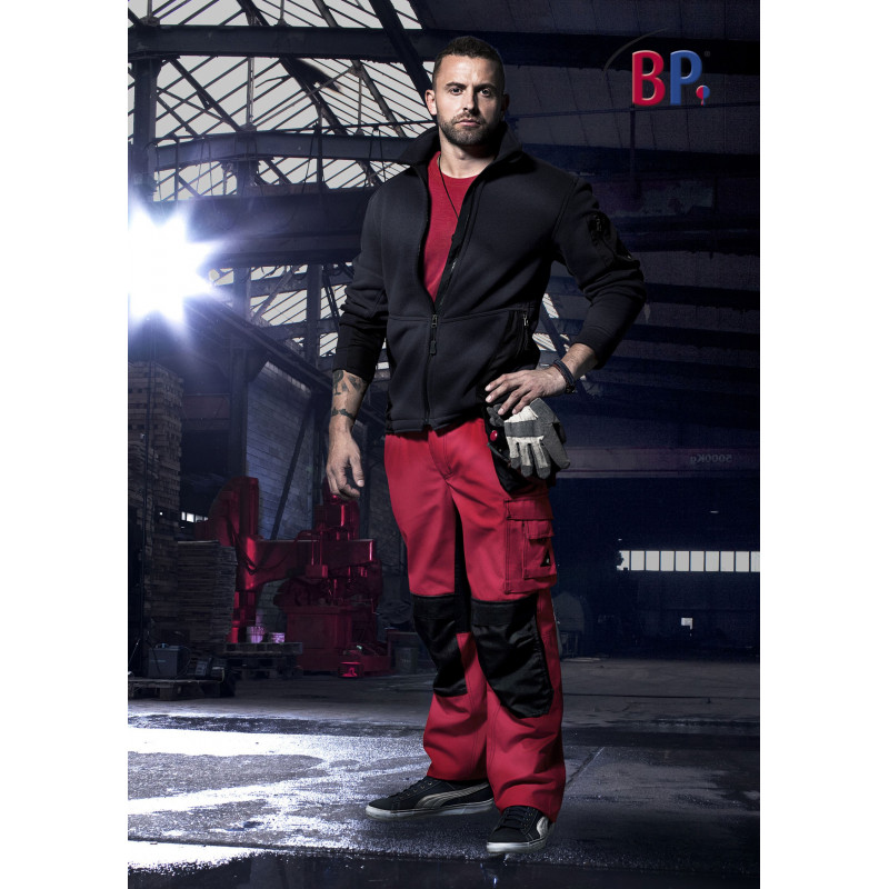 Pantalon de travail avec poches genouillères en cordura