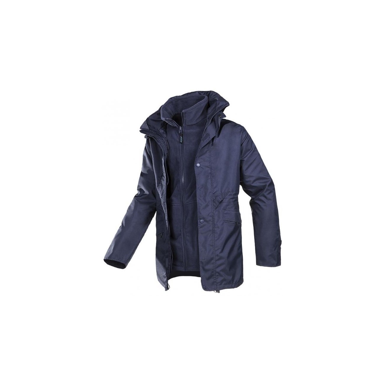 Parka d'hiver 3 en 1 avec veste polaire détachable