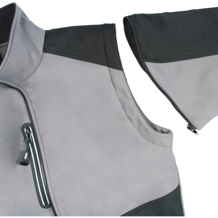 Veste softshell manches détachables Sioen travail extérieur