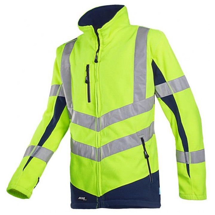 Veste polaire haute visibilité travail Sioen adulte