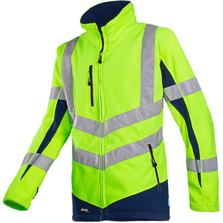 Veste polaire haute visibilité travail Sioen adulte