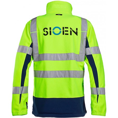 Veste polaire Haute Visibilité (double face)