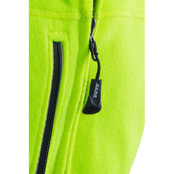 Veste polaire haute visibilité travail Sioen adulte