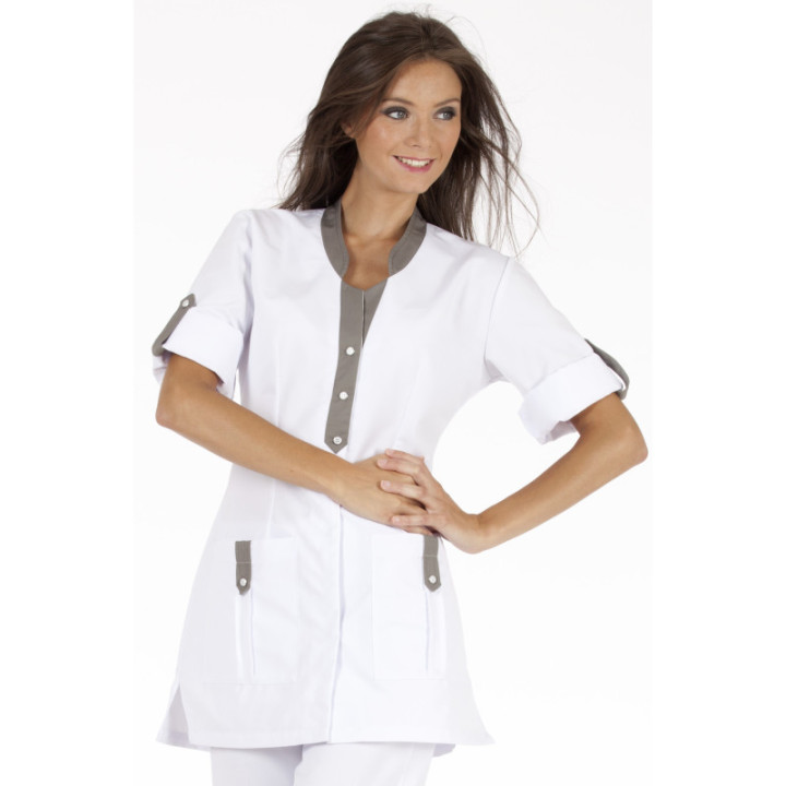 Tunique médicale femme ALBANE manches transformables JALS