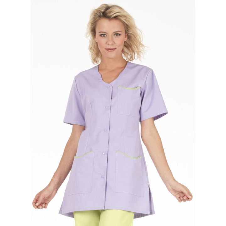 Tunique professionnelle femme LAURIE manches courtes soins